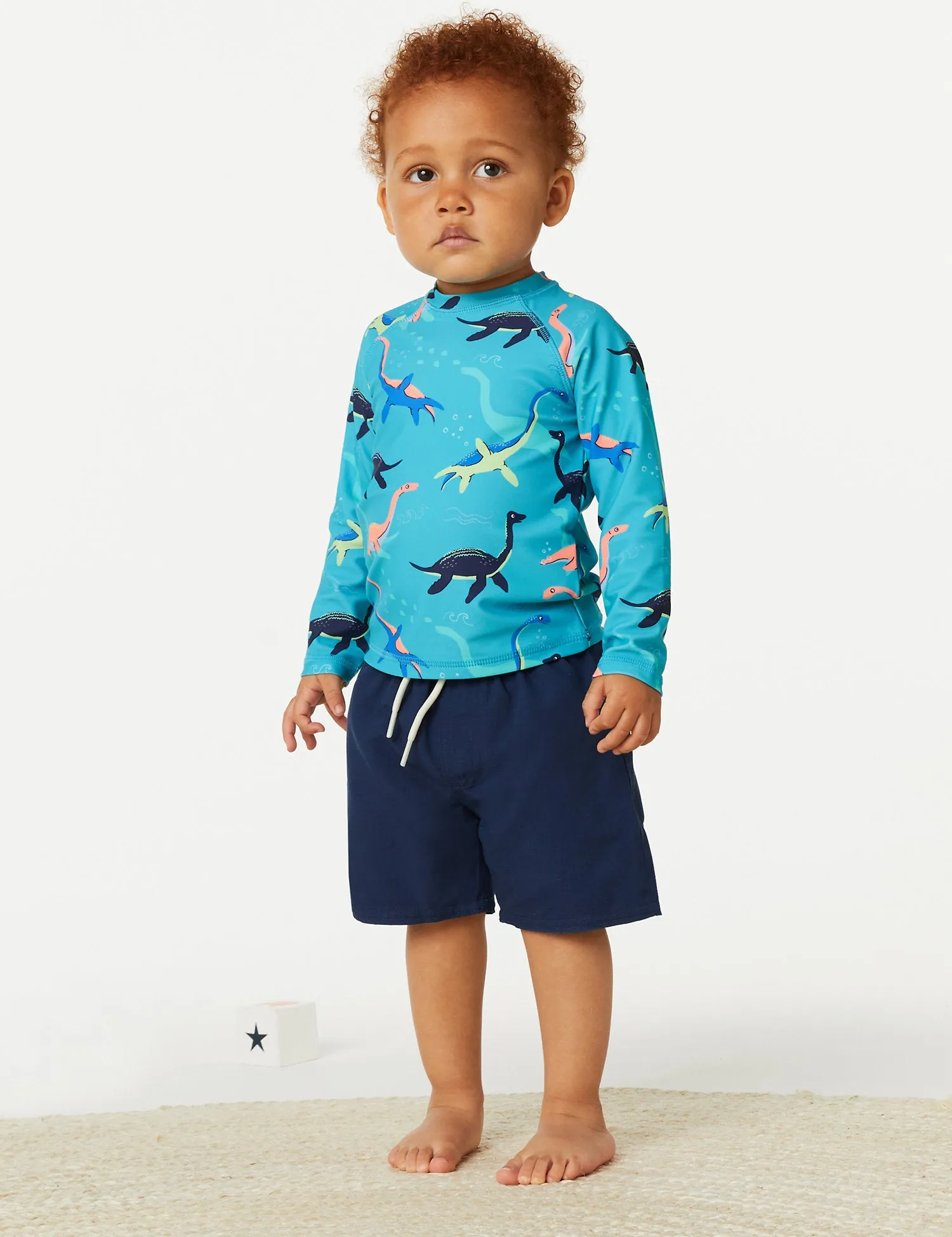 2pc Dinosaur Swim Outfit