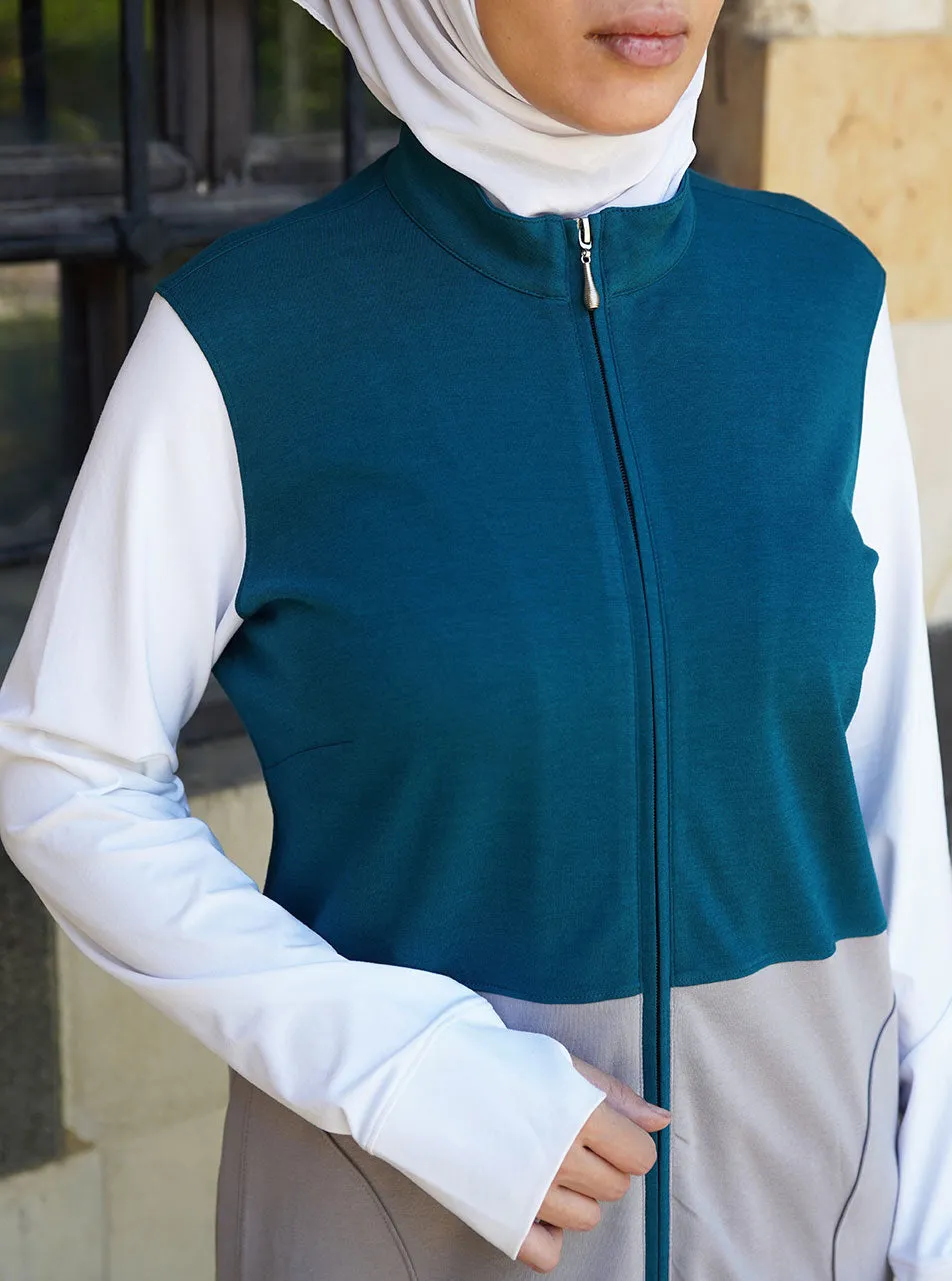 Active Zipped Opening Tunic