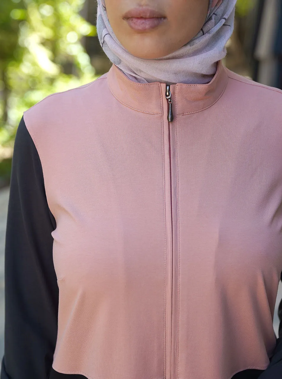 Active Zipped Opening Tunic