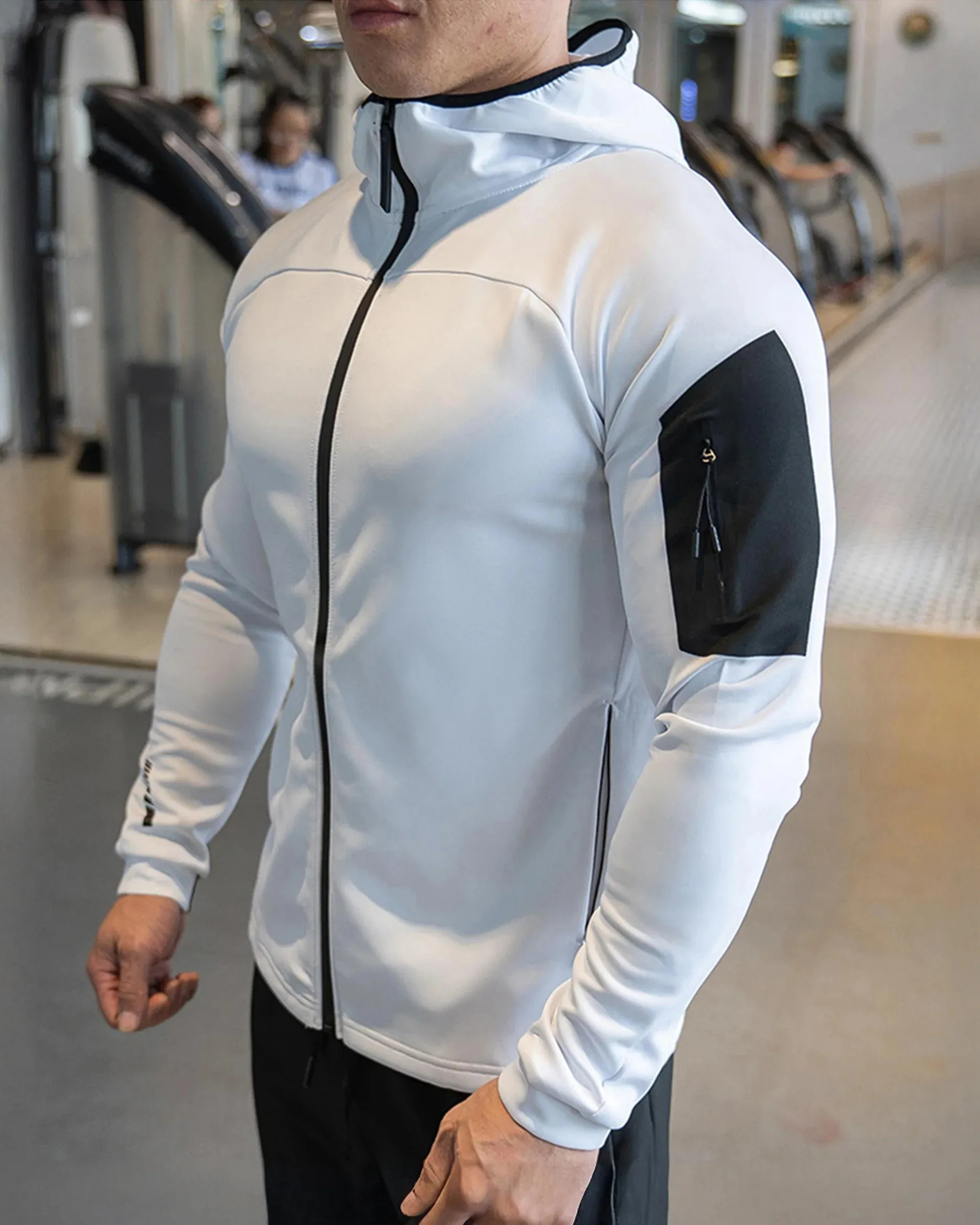 Arm Pocket Performance Hooded Jacket