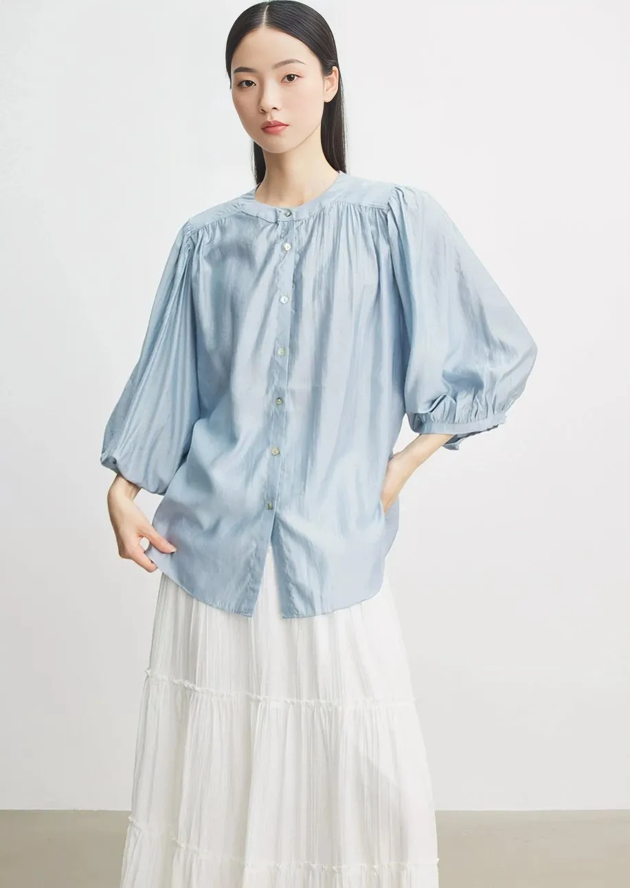 BALLOON MID SLEEVE SHIRT