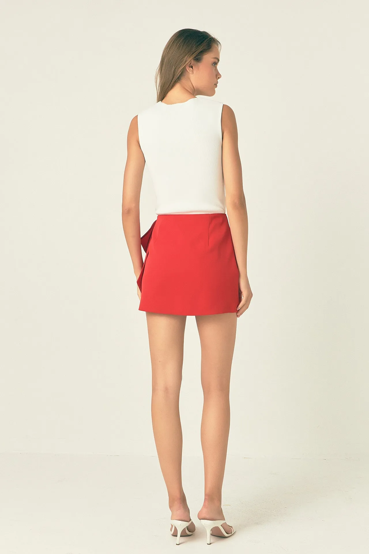 Bow Mini Skort