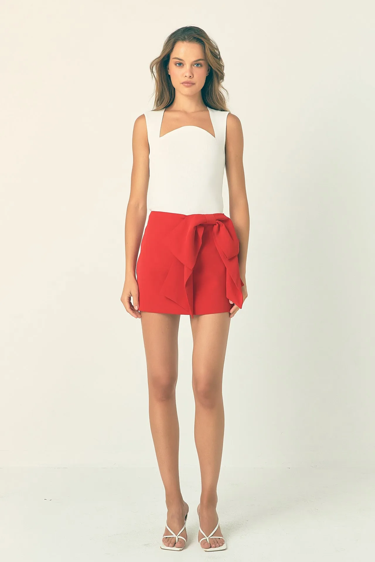 Bow Mini Skort