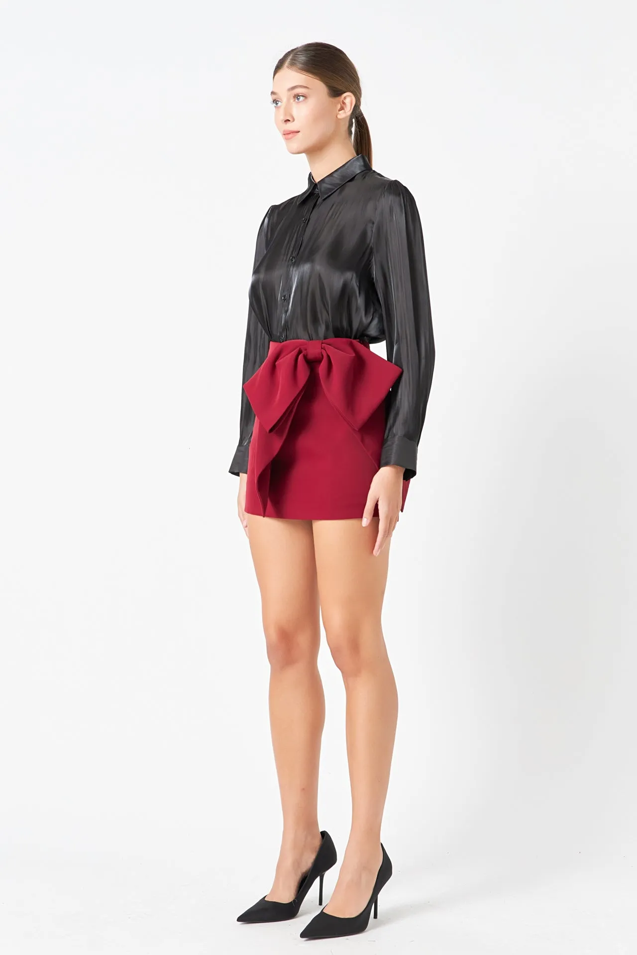 Bow Mini Skort