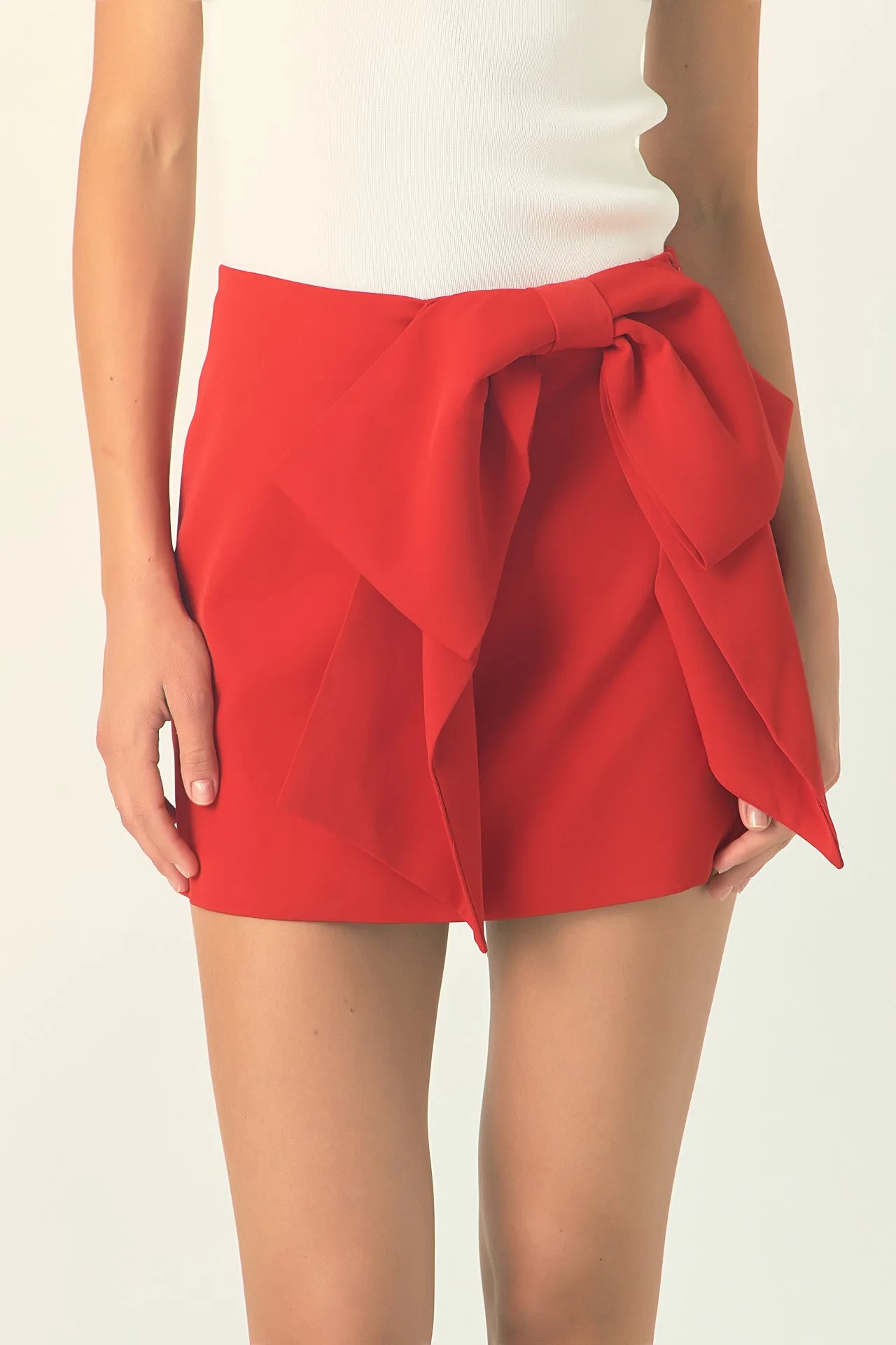 Bow Mini Skort