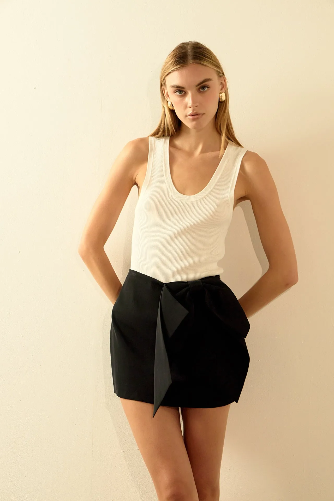 Bow Mini Skort