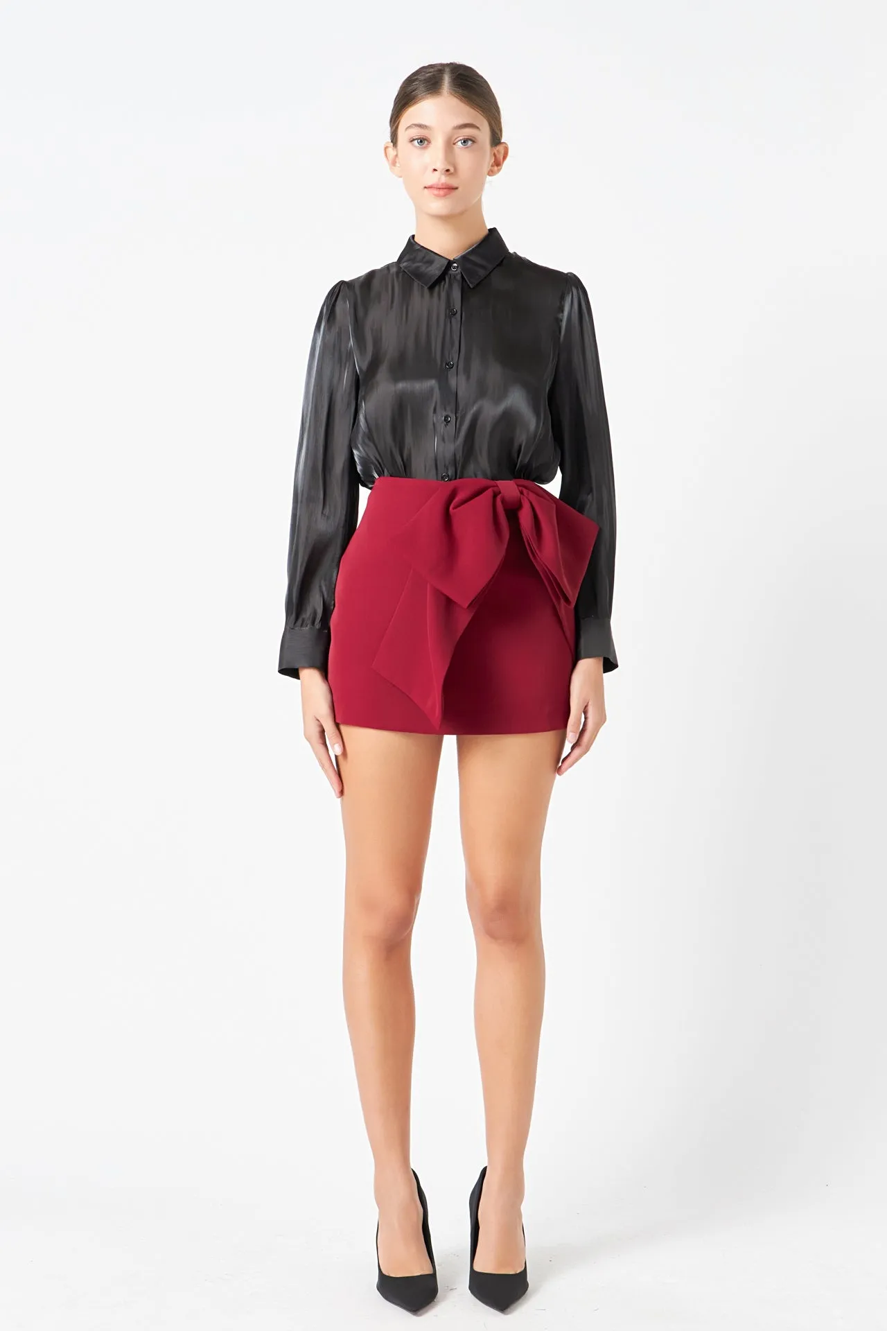 Bow Mini Skort