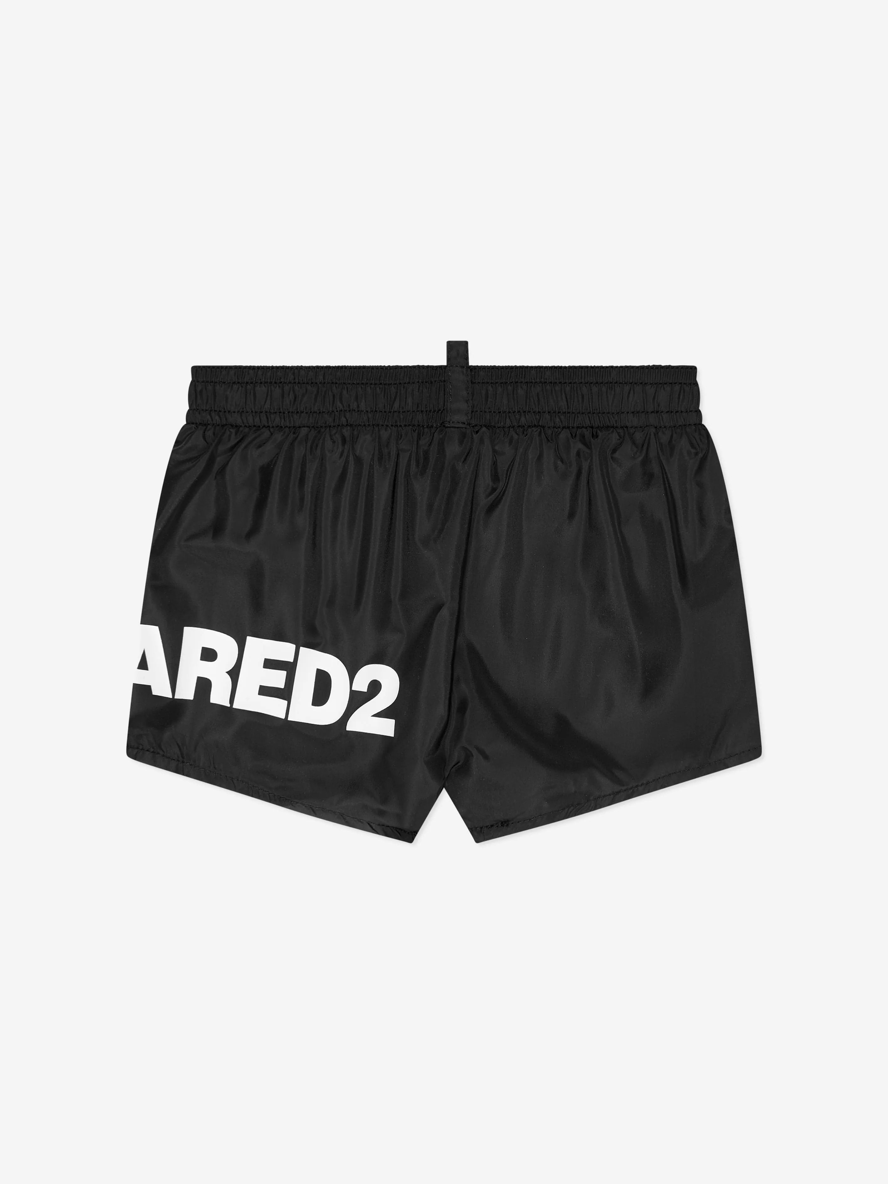 Dsquared2 Baby Boys Logo Swim Shorts in Black