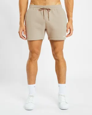 Essential 5" Shorts - Mocha Brown