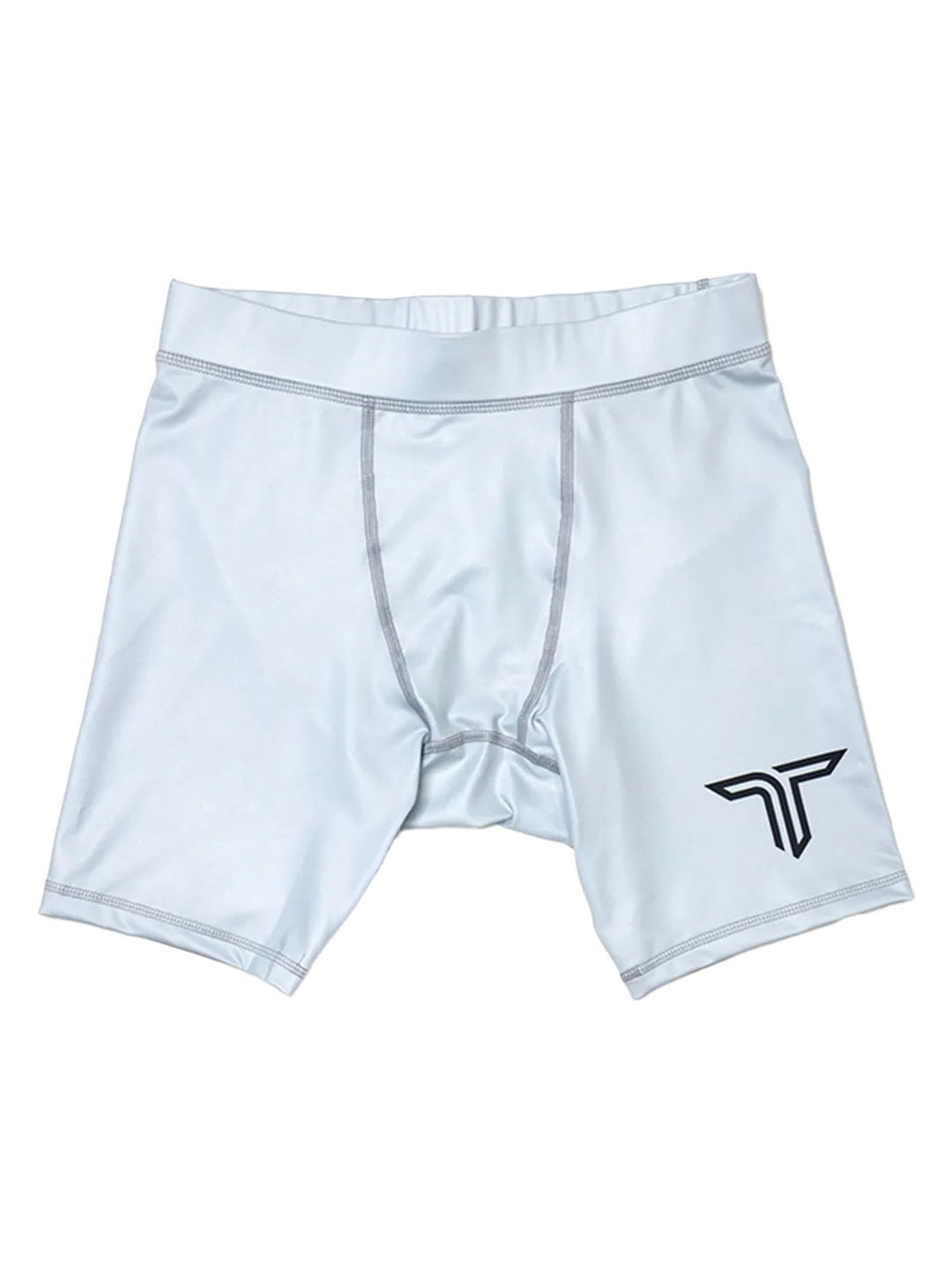 Essential Compression Shorts - Silver