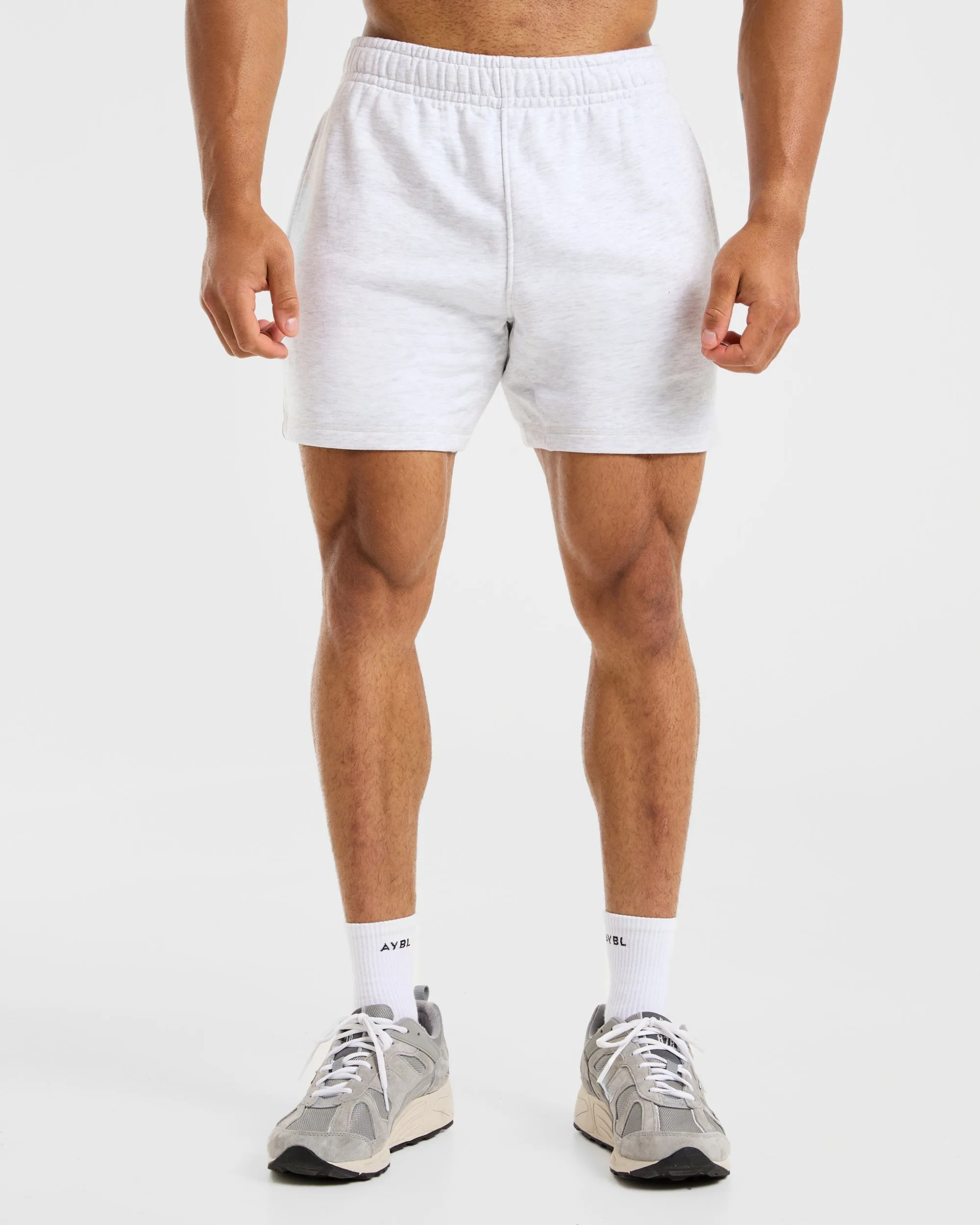 Essential Lightweight 5" Shorts - Grey Marl