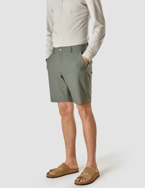 Essential Shorts Green Melange