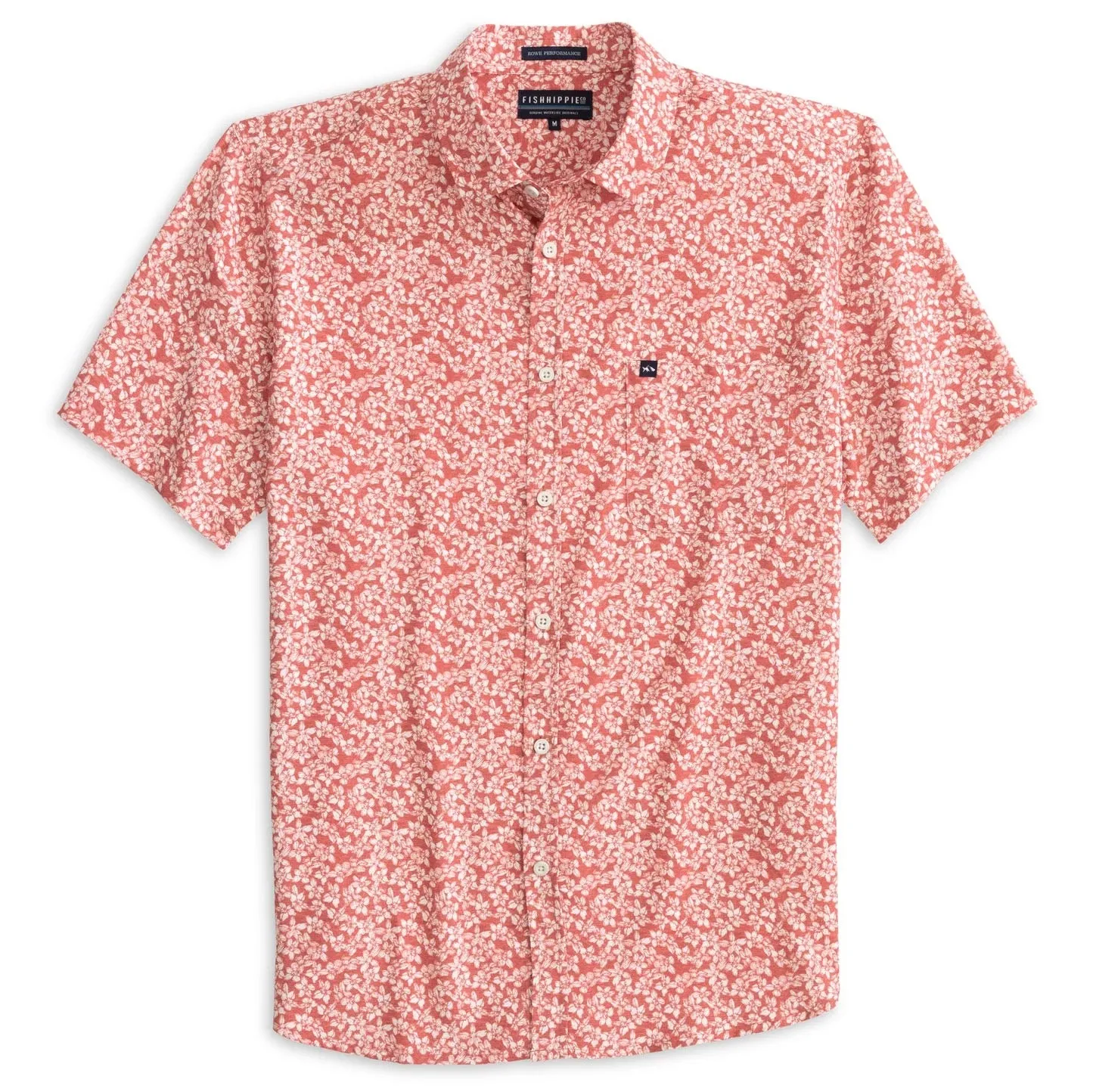 Fish Hippie Rowe Performance SS Shirt LOBSTER