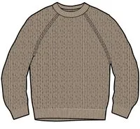 Fog Recycled Knitted Jumper - Stone