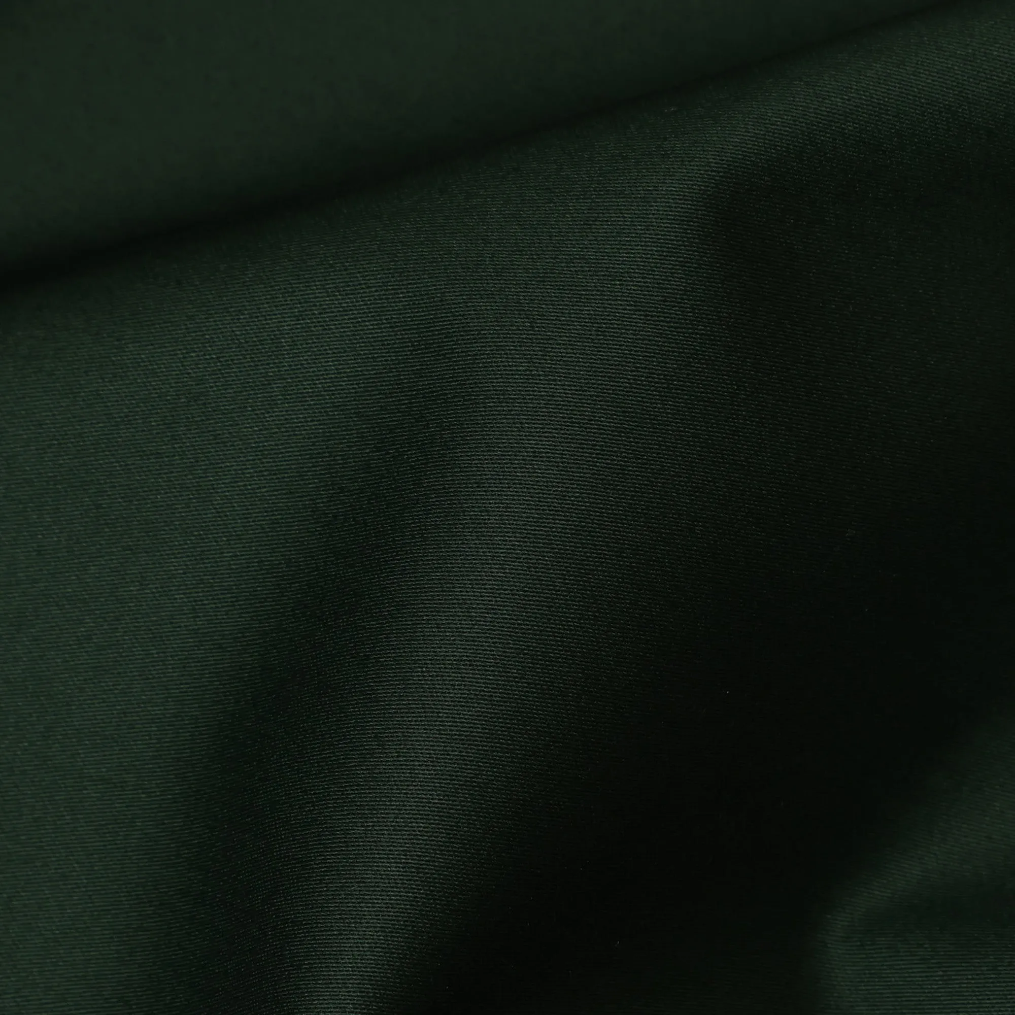 Forest Green 100% Cotton Shirting Fabric, 150 cm Width, Made in Italy-D20497