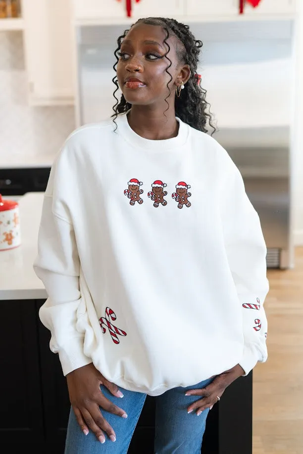 Gingerbread Recipe Sweatshirt