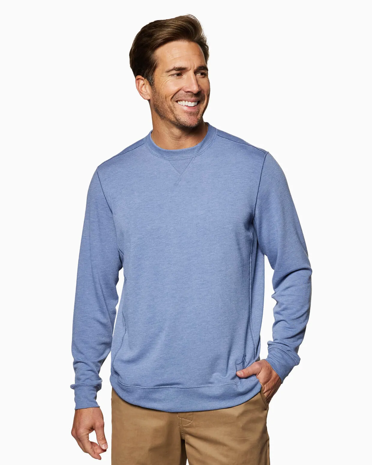 Growler | Long Sleeve Crew (Sea Silk)