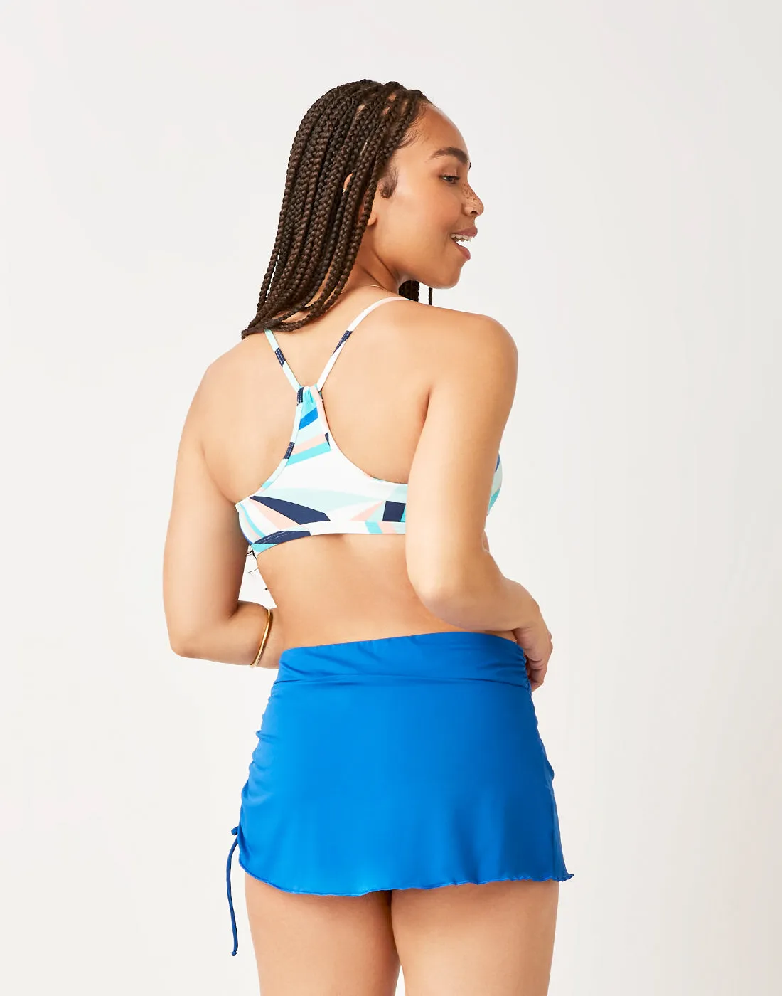 Hoku Swim Skirt: Royal Blue - FINAL SALE