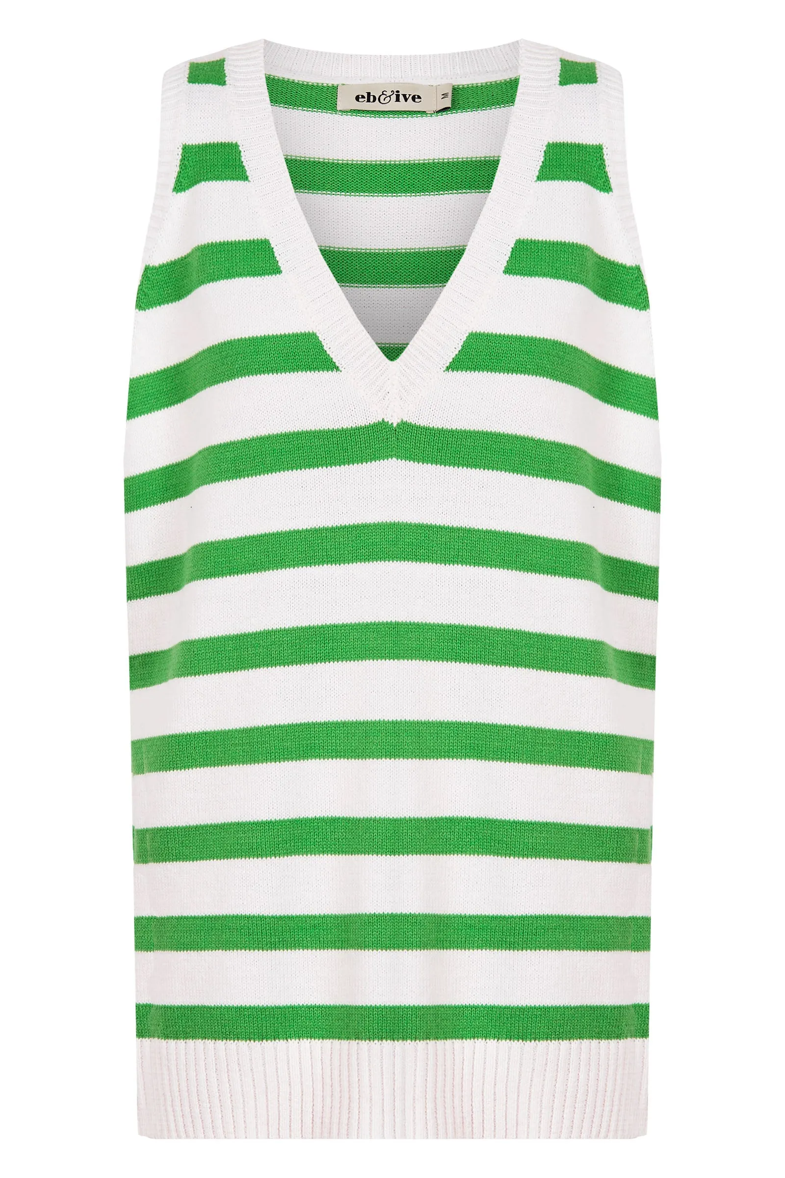 La Sable Knit Vest - Emerald