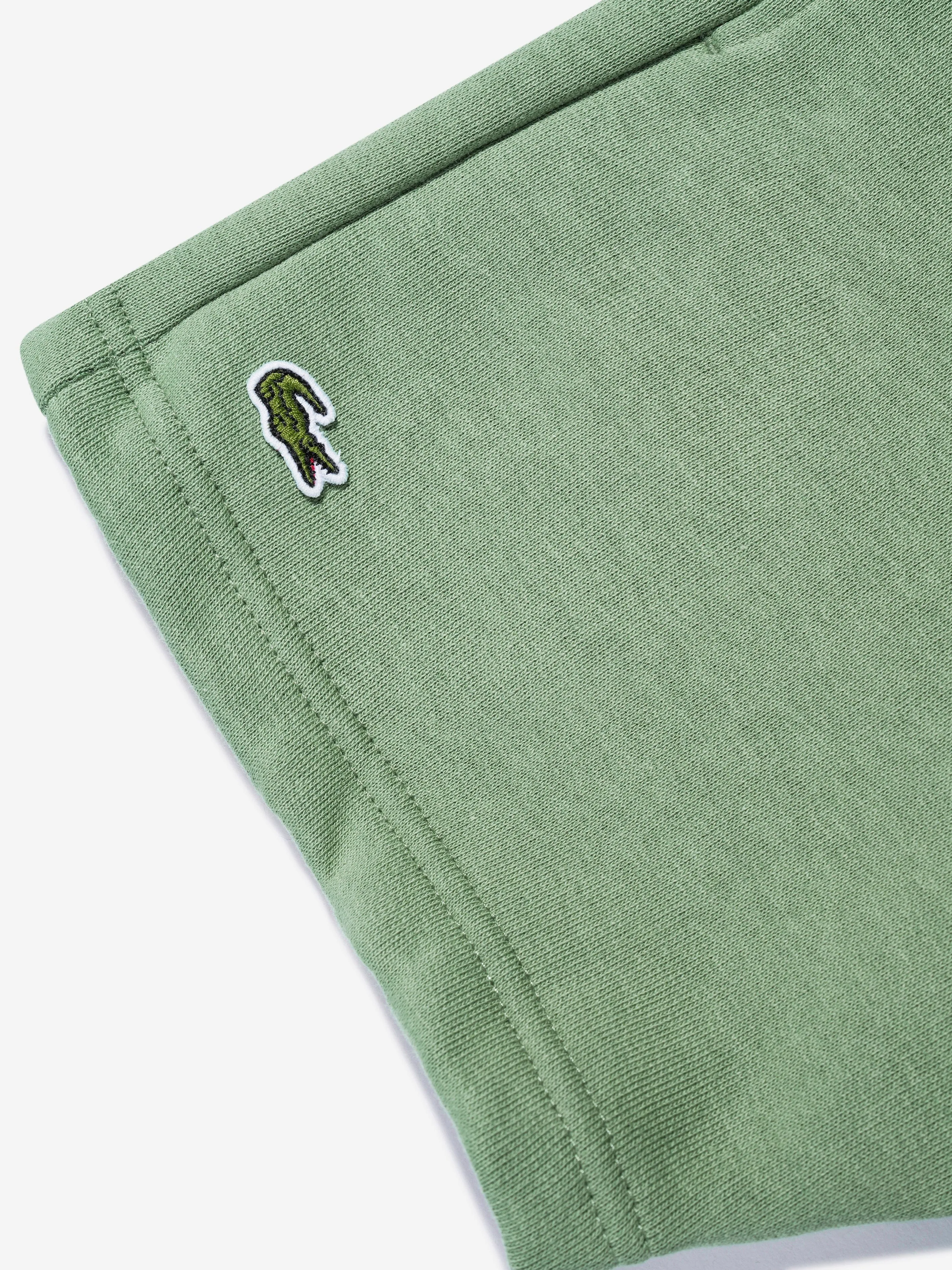 Lacoste Boys Logo Shorts in Green