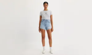 LEVI'S 501 ORIGINAL FIT HIGH RISE WOMEN'S SHORTS - LIght touch