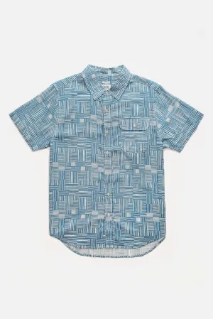 Marten Shirt / Patchwork Print