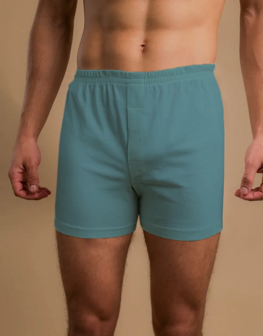 Men's Essential Boxer Shorts-Zink