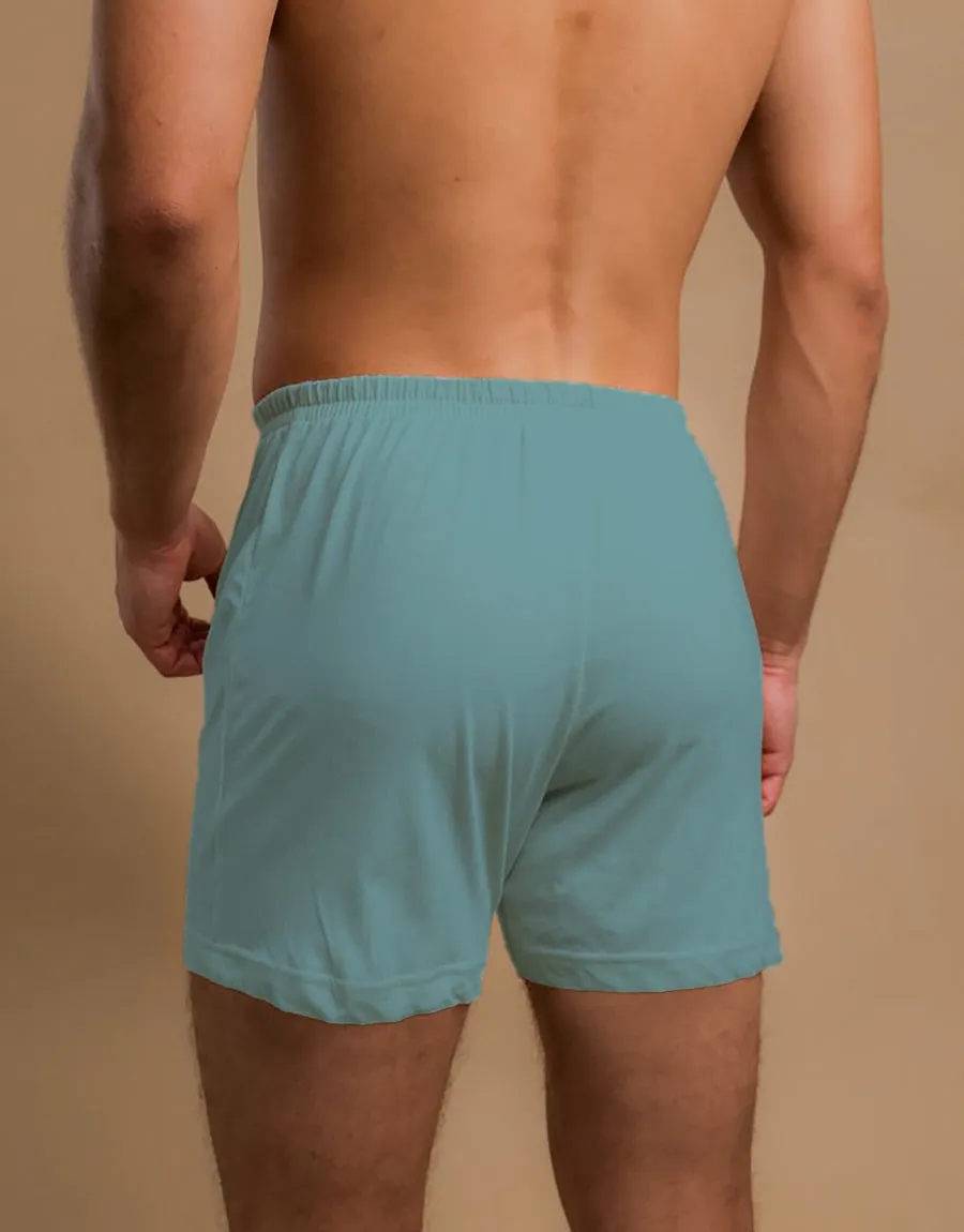 Men's Essential Boxer Shorts-Zink