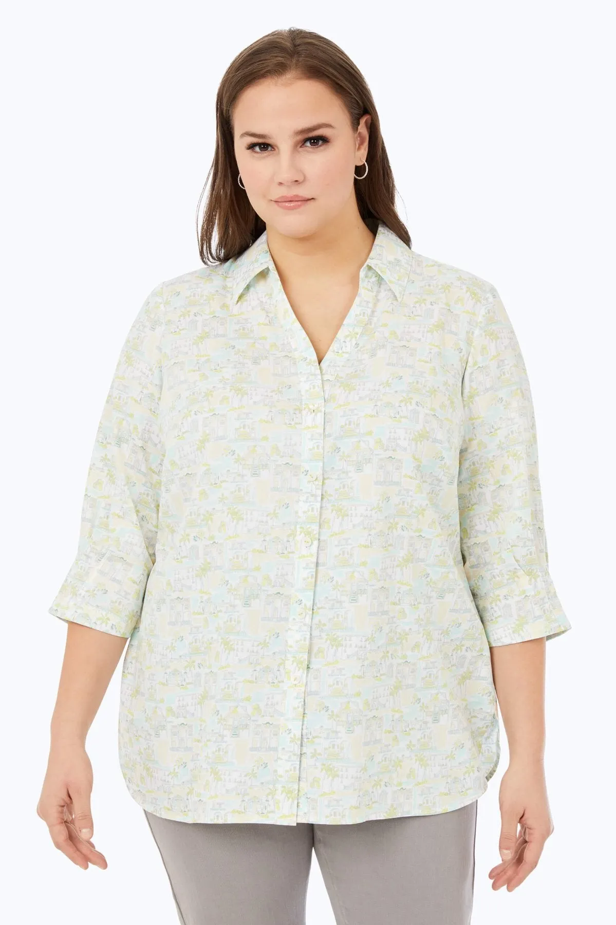 Meryl Plus No Iron Coast to Coast Shirt