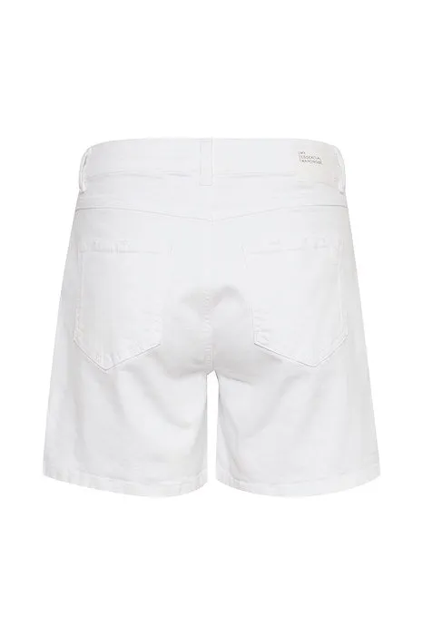 My Essential Wardrobe Stella 131 - Hvide højtaljede shorts