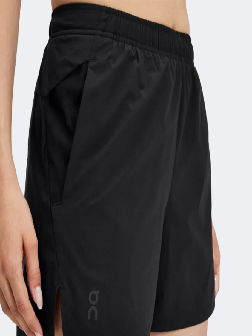 On Essential Women Running Short Black