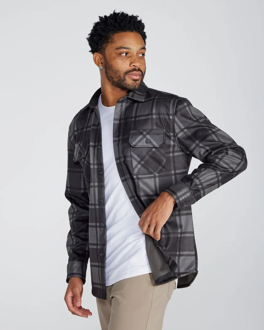 Plaid Coastal Overshirt (Size S)