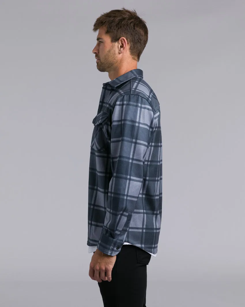 Plaid Coastal Overshirt (Size S)