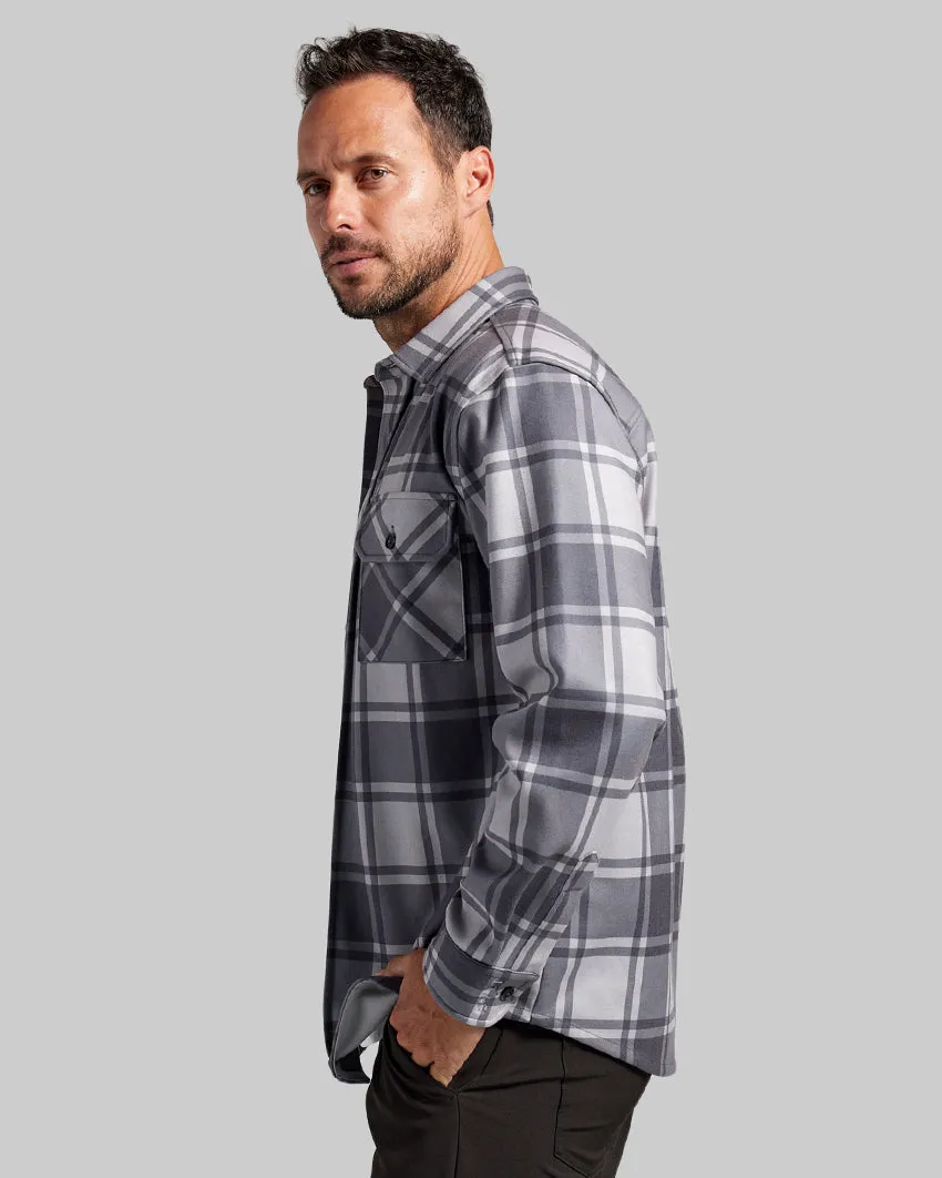 Plaid Coastal Overshirt (Size XL)