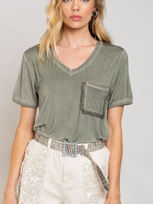 Soft and Chic Short Sleeve Knit Top