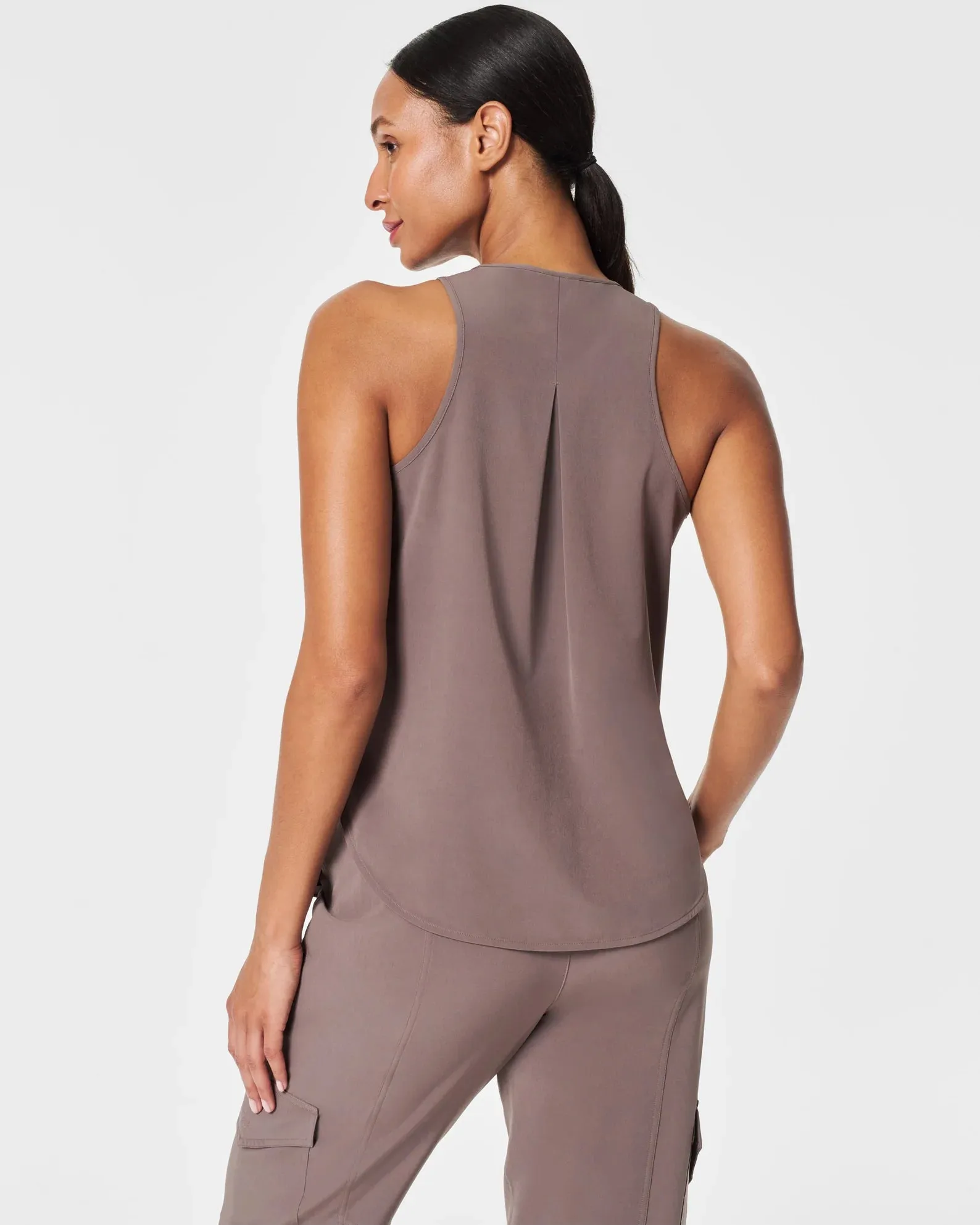 Spanx Casual Fridays Curved Hem Tank