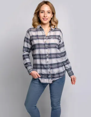 Striped Moonlight Flannel Shirt