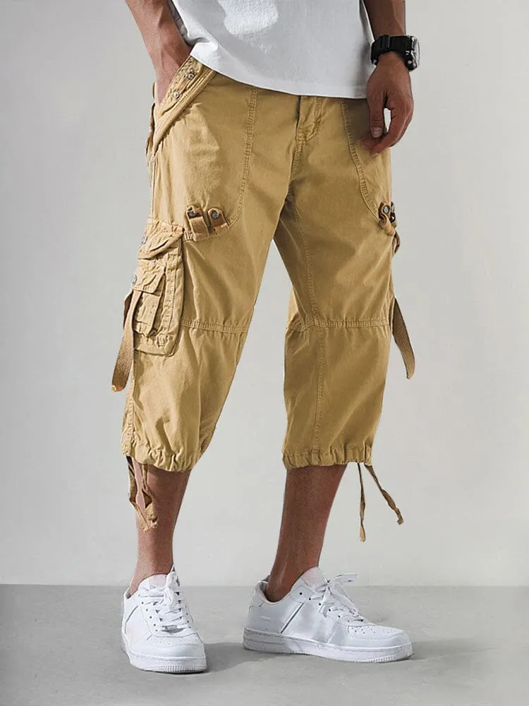 Stylish 100% Cotton Cargo Shorts