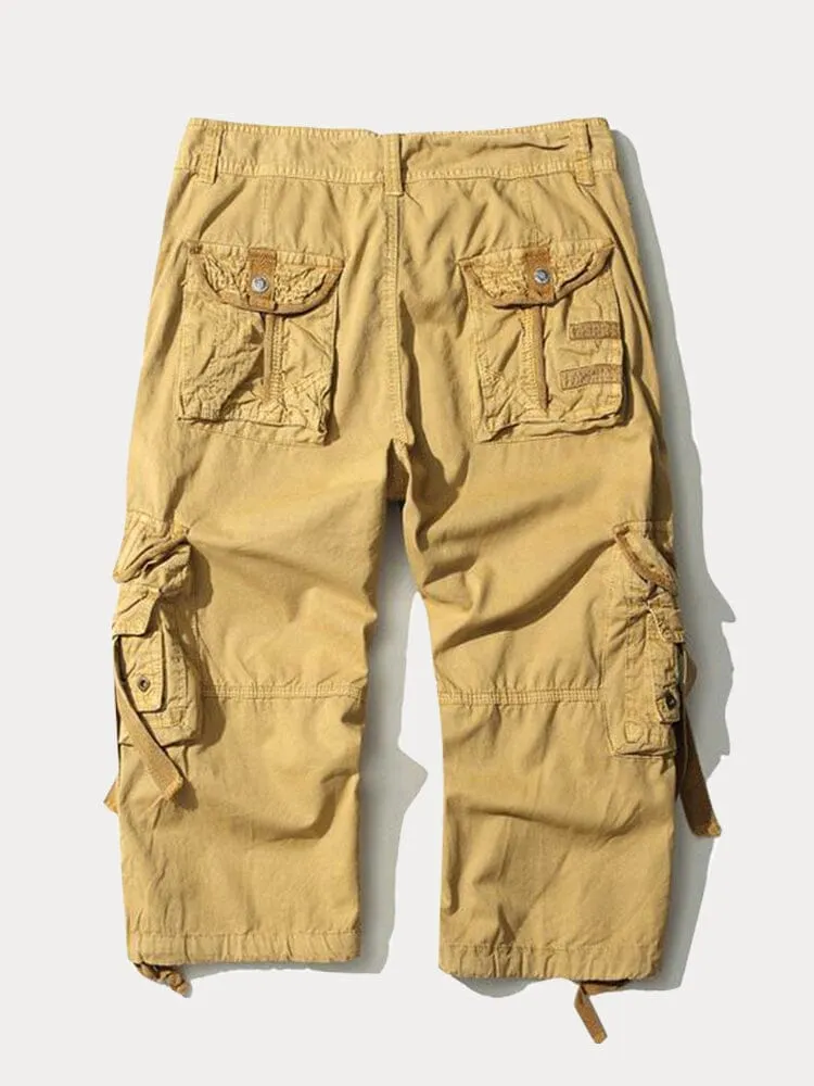 Stylish 100% Cotton Cargo Shorts