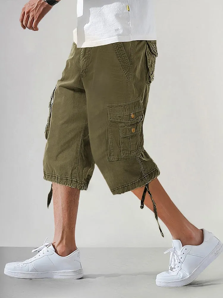 Stylish 100% Cotton Cargo Shorts