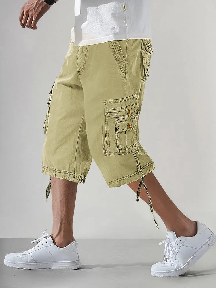 Stylish 100% Cotton Cargo Shorts