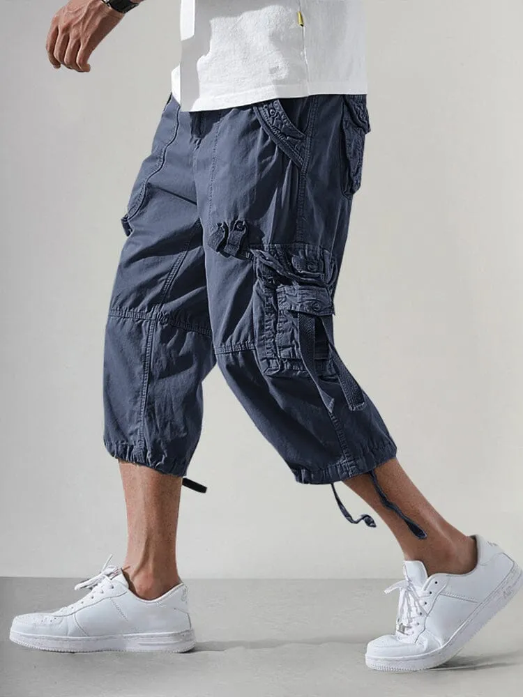 Stylish 100% Cotton Cargo Shorts