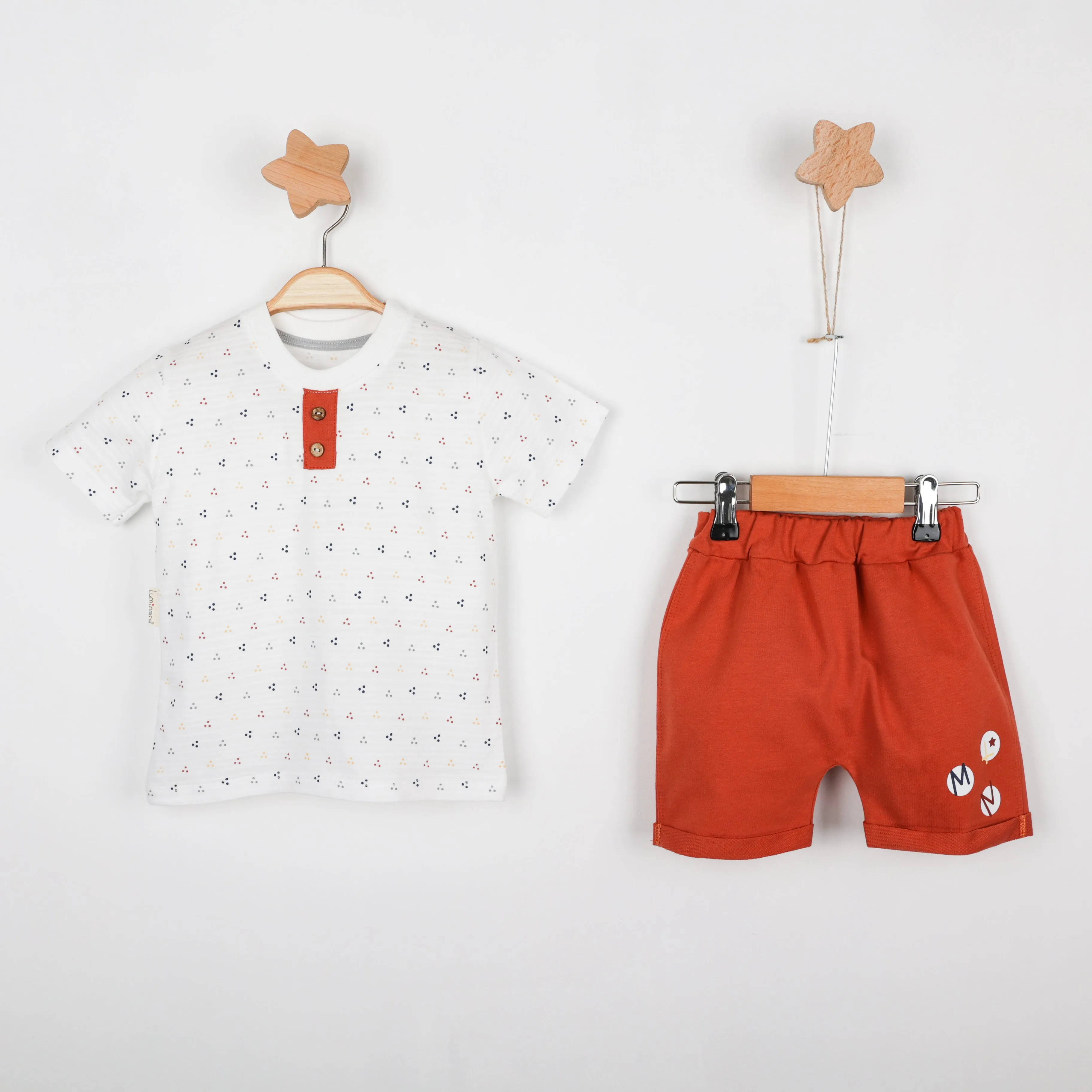 Stylish Baby Boy Casual Shorts Set