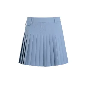 SVG Golf Women's Lightweight Twill Pleated Short Skirt