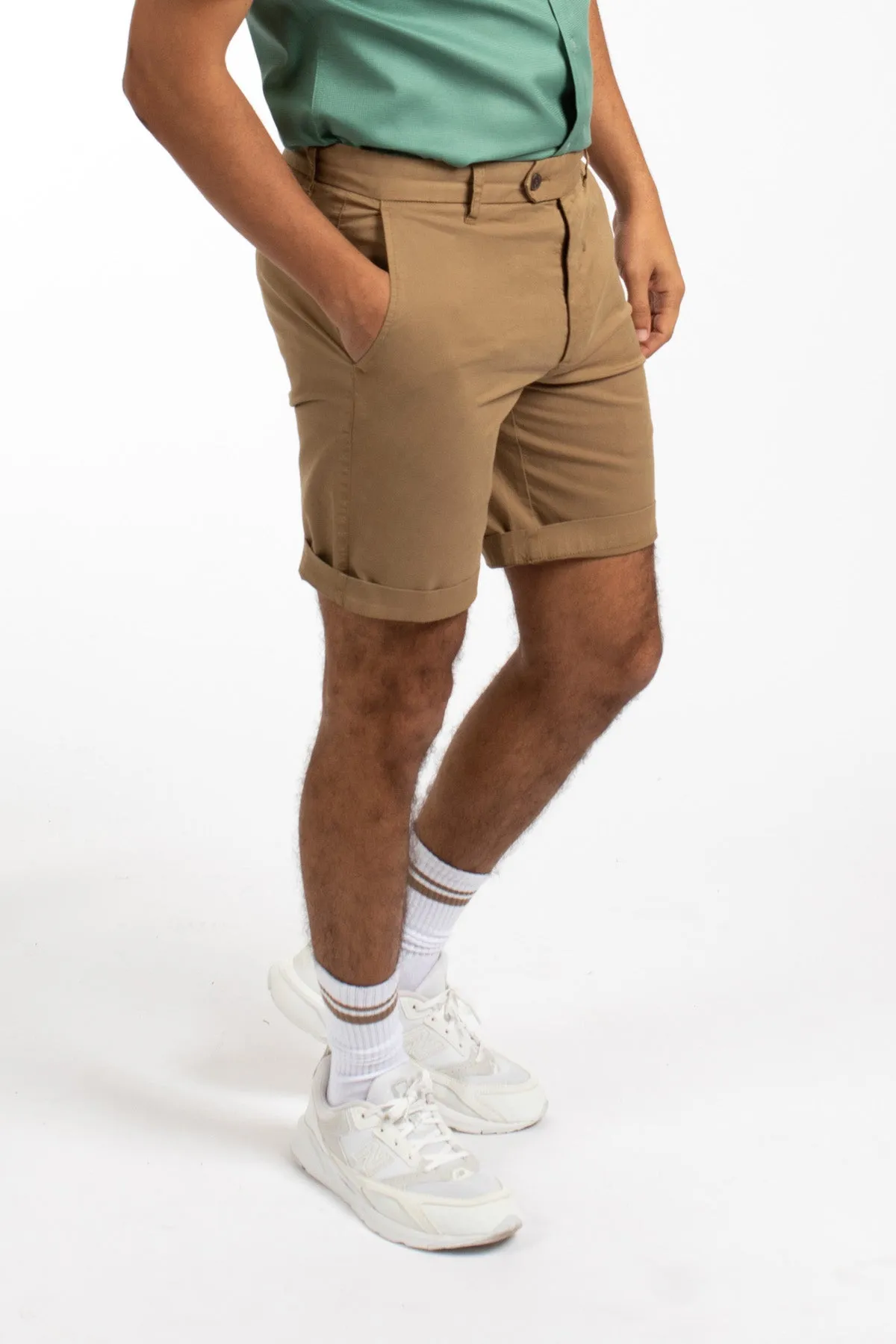 Tobacco Chino Short