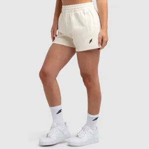 Women's Essential Cotton Shorts - Cream