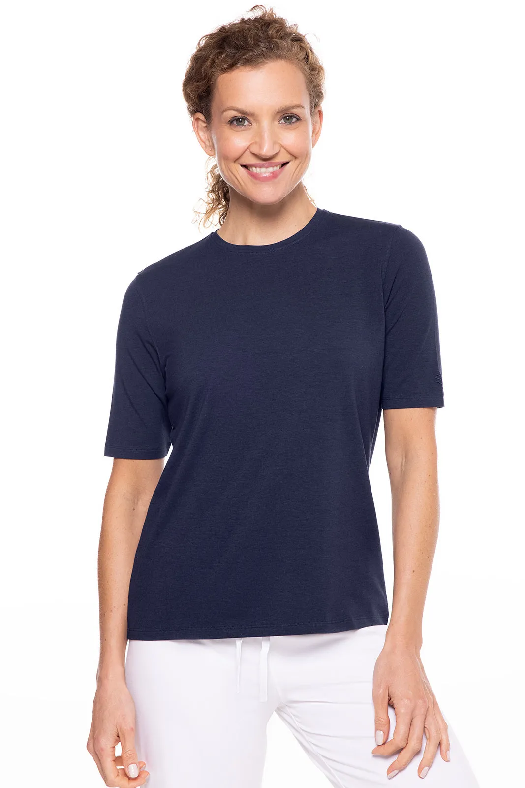 Women's Morada Everyday Short Sleeve T-Shirt | Navy