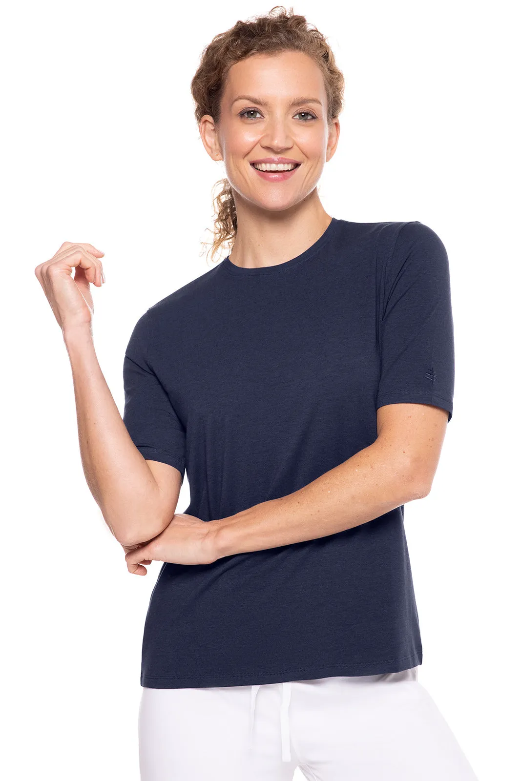 Women's Morada Everyday Short Sleeve T-Shirt | Navy